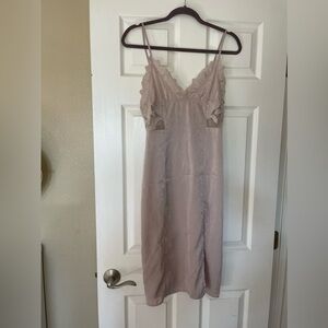 NEW House of CB , Honey Punch dusty pink mini dress